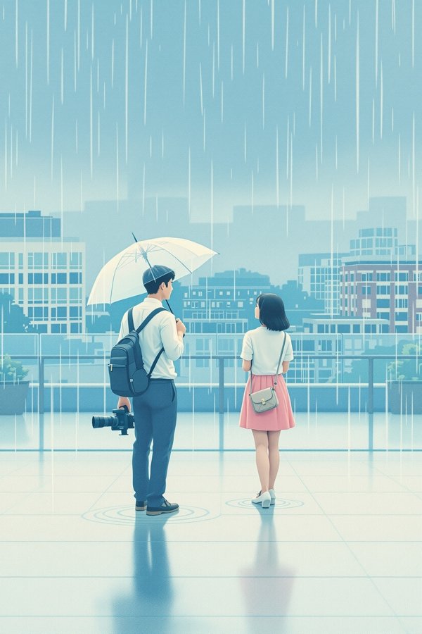雨停之前海报